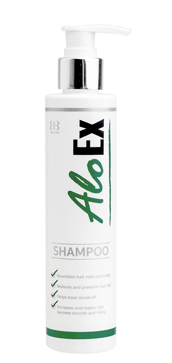 ผลิตภัณฑ์ Hair Spray&Shampoo AloEx แก้ปัญหาผมร่วง ผมบาง หัวล้าน ผมมัน หนังศีรษะบาง